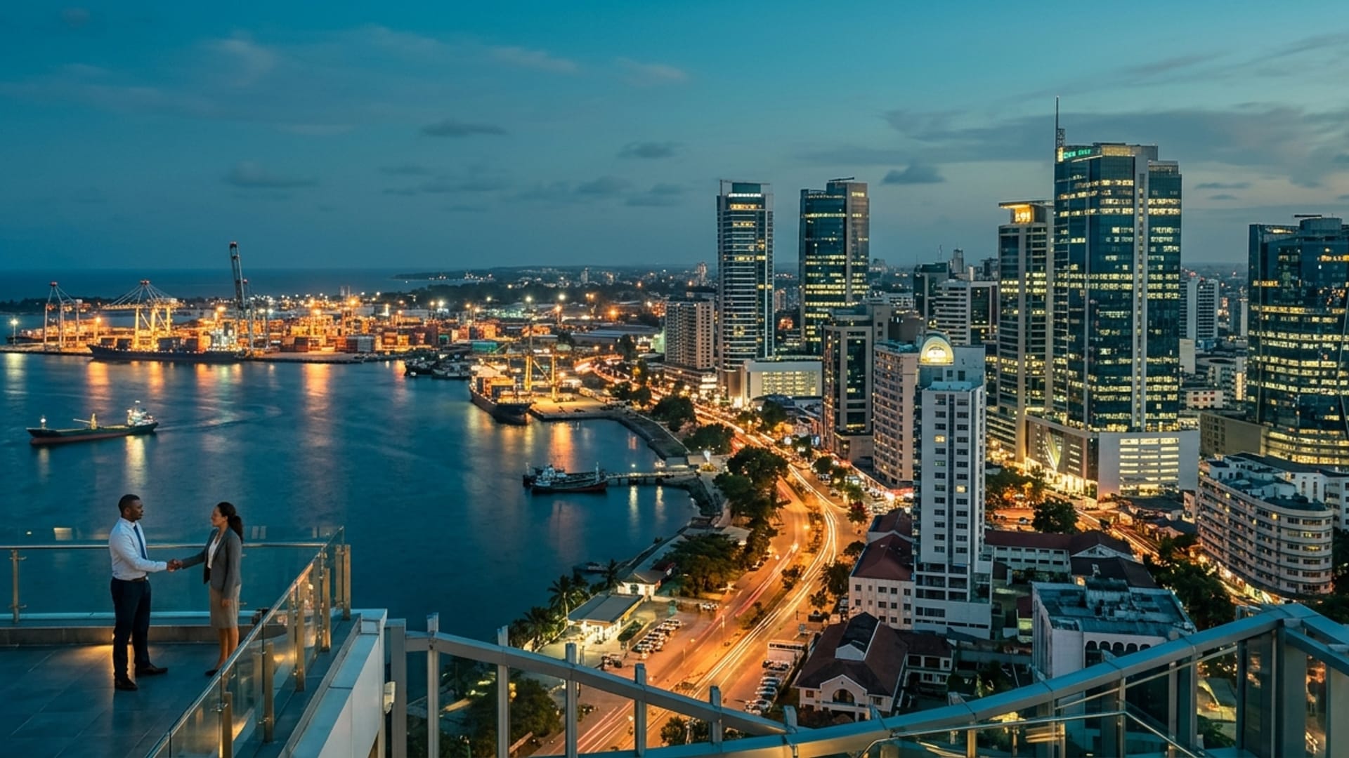 East African coastline at golden hour, symbolizing regional expertise and trusted partnership